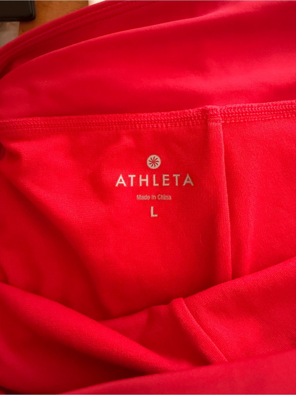 Athleta Bright Red Swim Bottoms